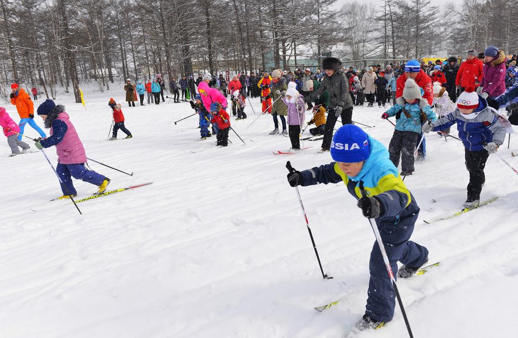 Сахалинская лыжня в Тымовске