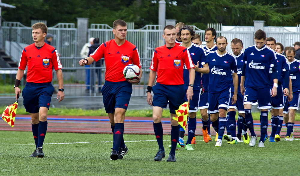 ФК "Сахалин" - "Динамо" (Барнаул). (12 сентября 2015)