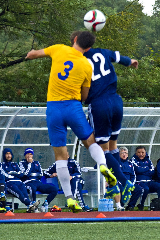 ФК "Сахалин" - "Динамо" (Барнаул). (12 сентября 2015)