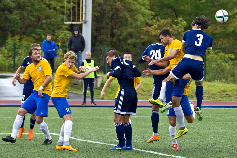 ФК "Сахалин" - "Динамо" (Барнаул). (12 сентября 2015)
