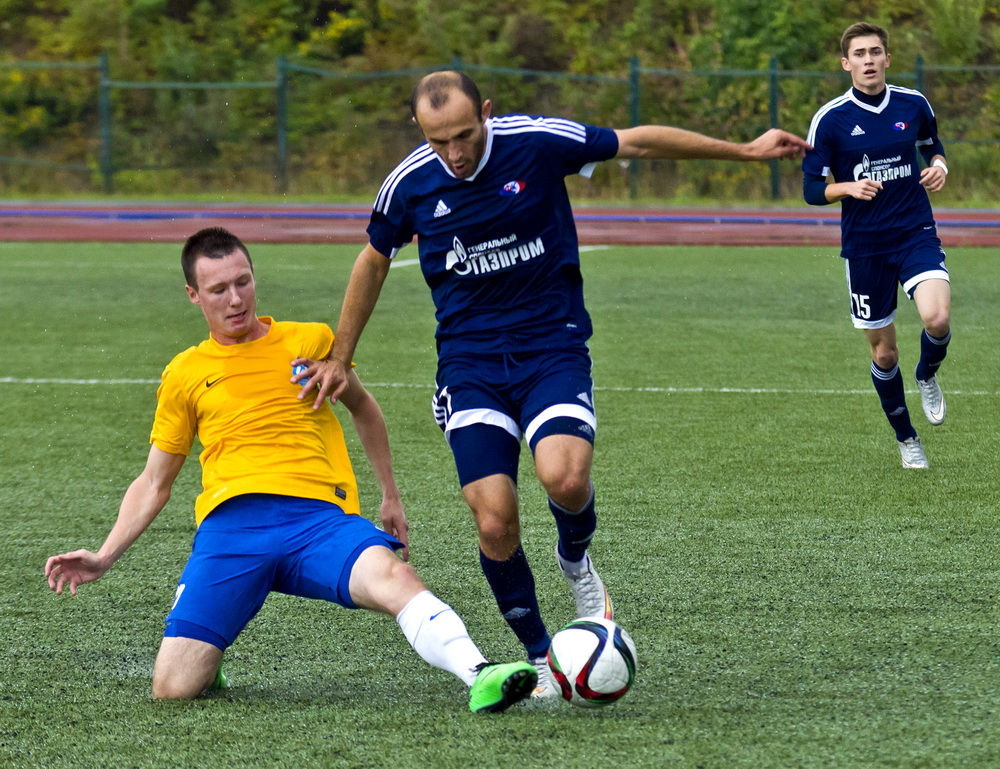 ФК "Сахалин" - "Динамо" (Барнаул). (12 сентября 2015)