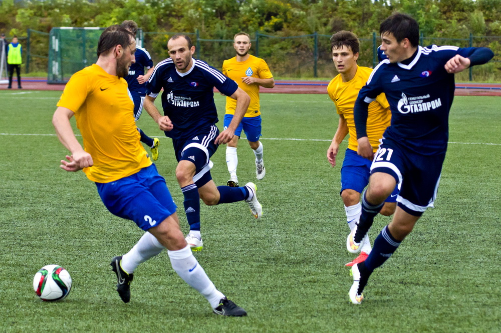 ФК "Сахалин" - "Динамо" (Барнаул). (12 сентября 2015)