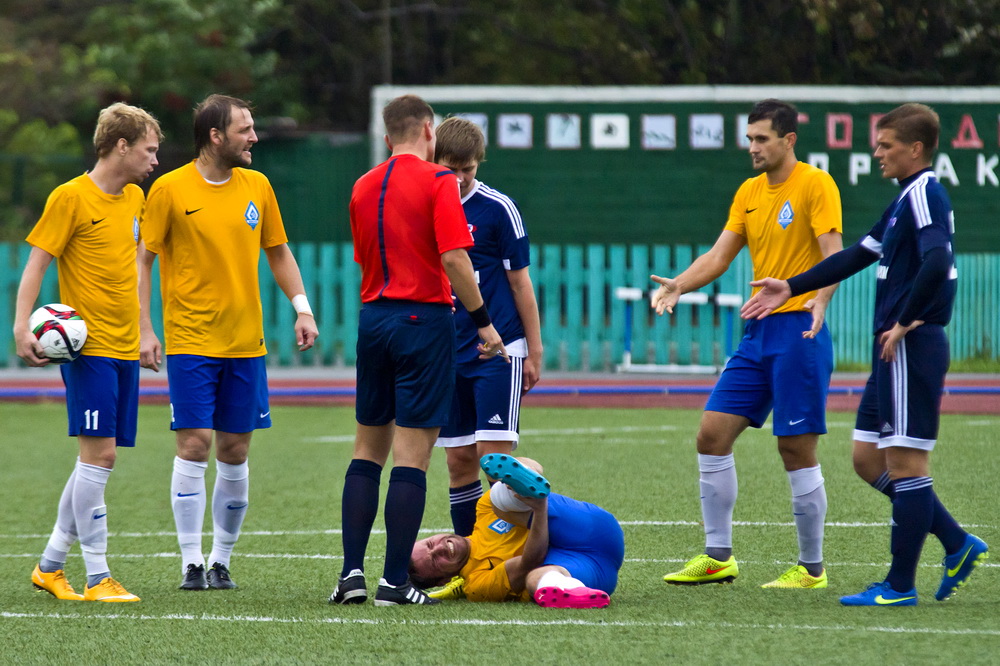 ФК "Сахалин" - "Динамо" (Барнаул). (12 сентября 2015)