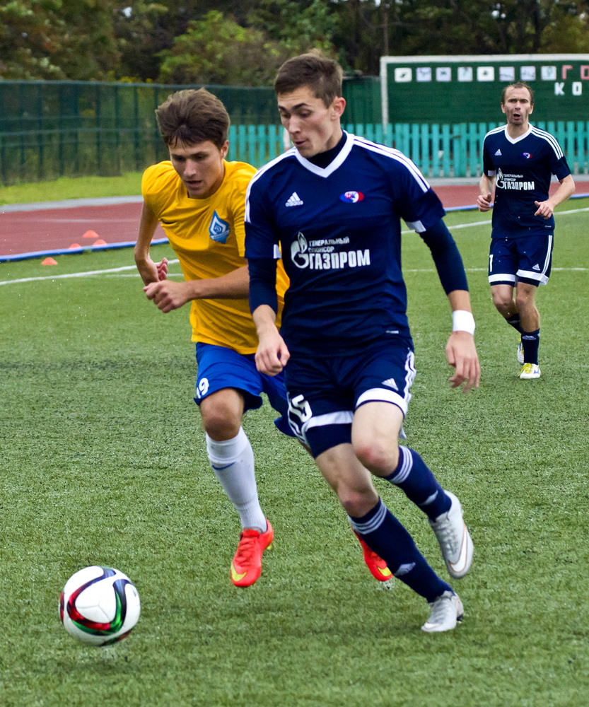 ФК "Сахалин" - "Динамо" (Барнаул). (12 сентября 2015)