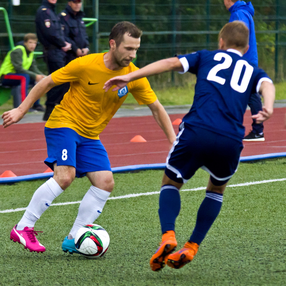 ФК "Сахалин" - "Динамо" (Барнаул). (12 сентября 2015)