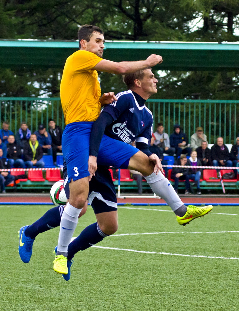 ФК "Сахалин" - "Динамо" (Барнаул). (12 сентября 2015)