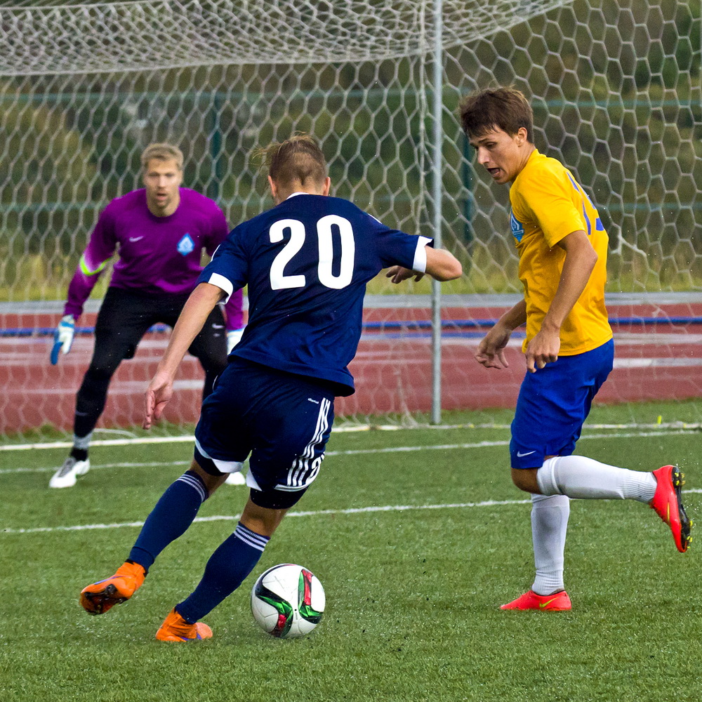 ФК "Сахалин" - "Динамо" (Барнаул). (12 сентября 2015)