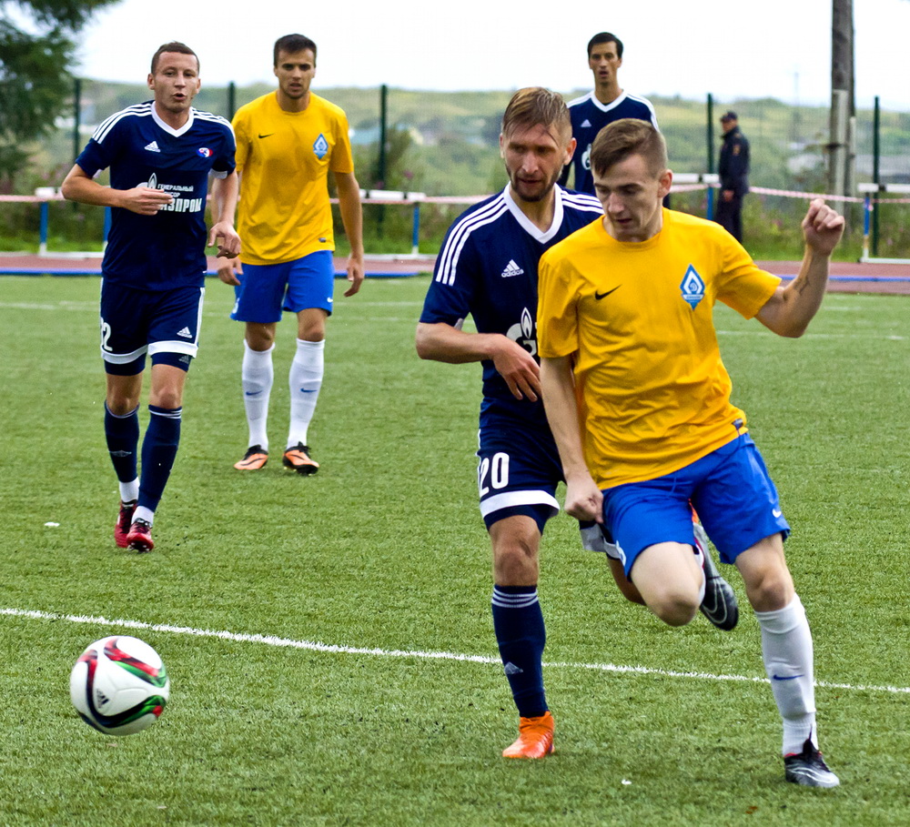 ФК "Сахалин" - "Динамо" (Барнаул). (12 сентября 2015)