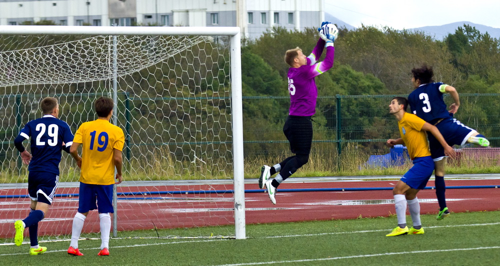 ФК "Сахалин" - "Динамо" (Барнаул). (12 сентября 2015)