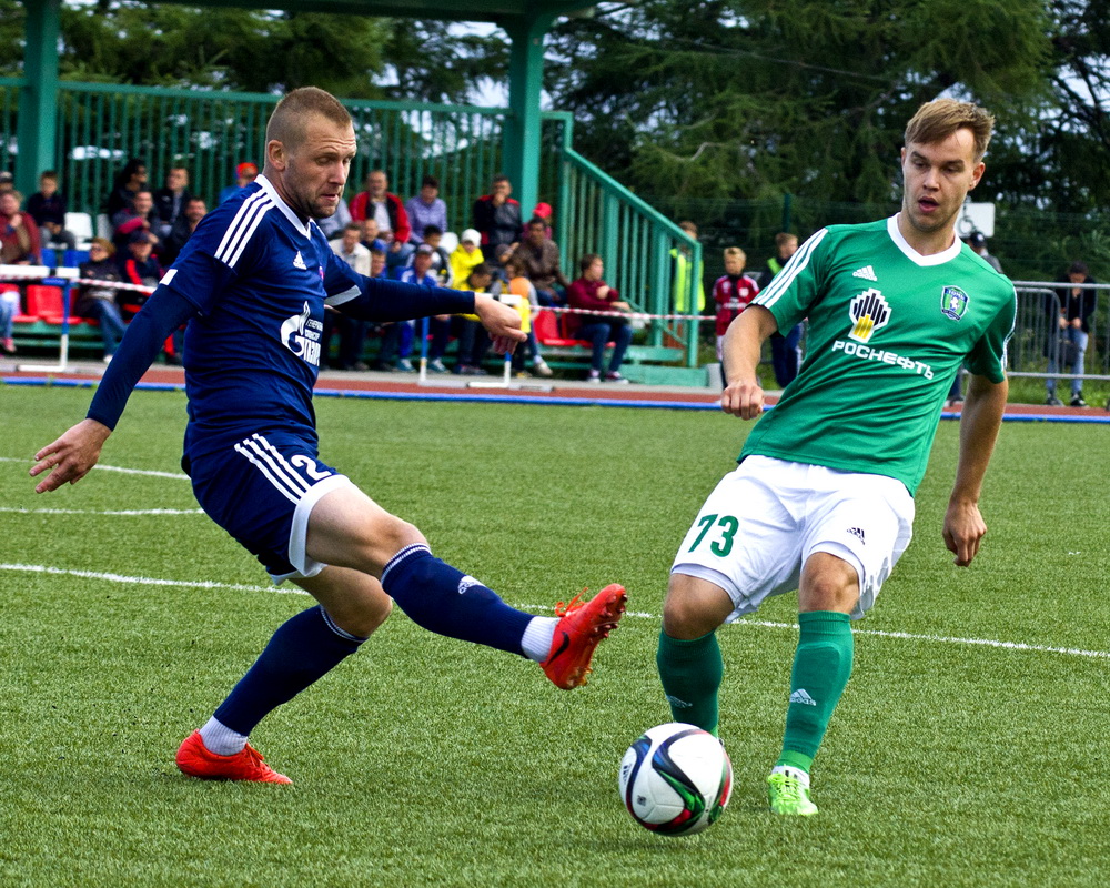 ФК "Сахалин" - "Томь-2" (Томск). 23.08.2015