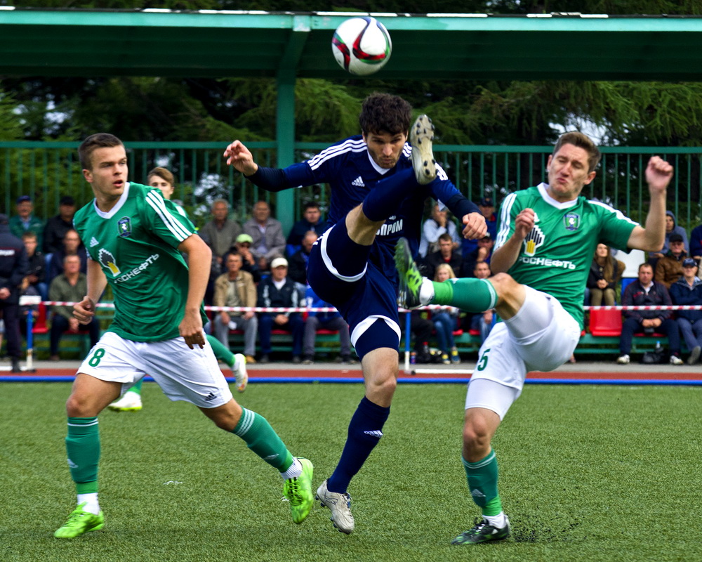 ФК "Сахалин" - "Томь-2" (Томск). 23.08.2015