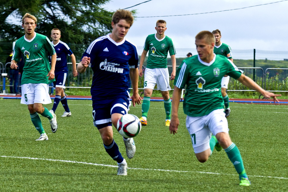 ФК "Сахалин" - "Томь-2" (Томск). 23.08.2015