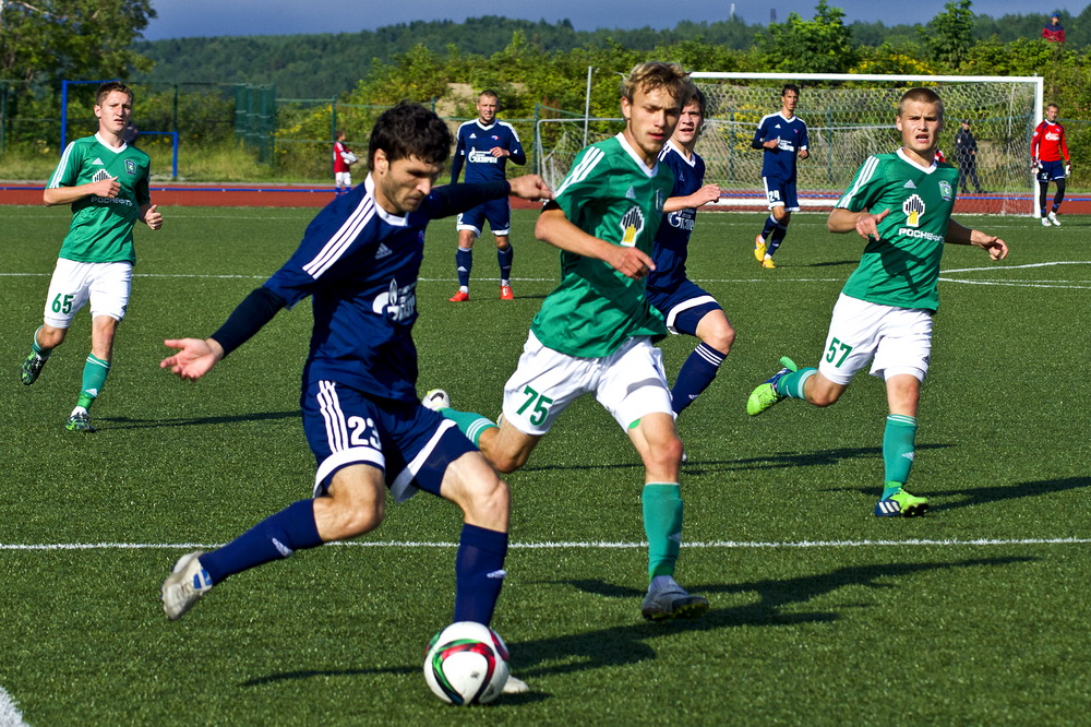 ФК "Сахалин" - "Томь-2" (Томск). 23.08.2015