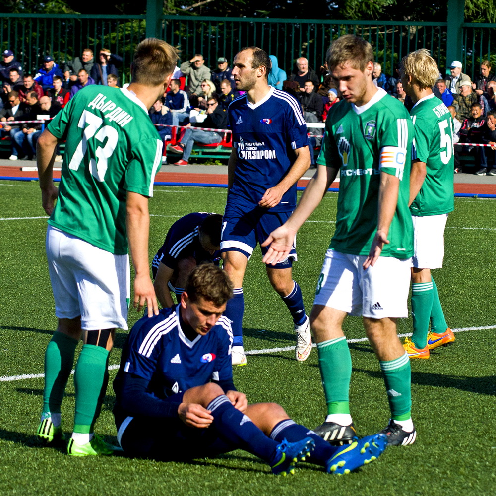 ФК "Сахалин" - "Томь-2" (Томск). 23.08.2015