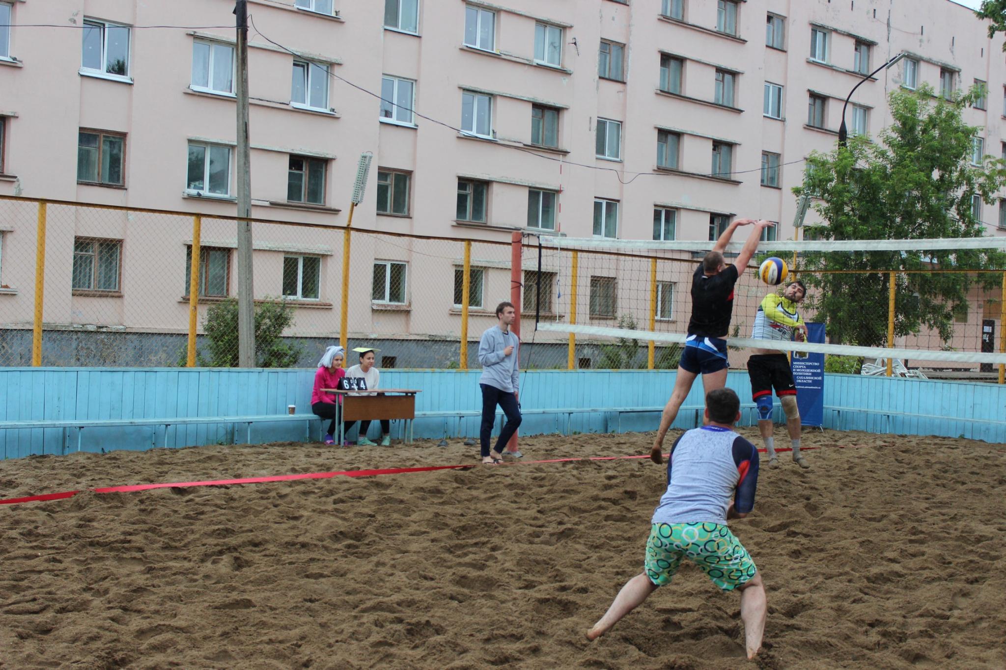 Первый этап чемпионата области по пляжному волейболу