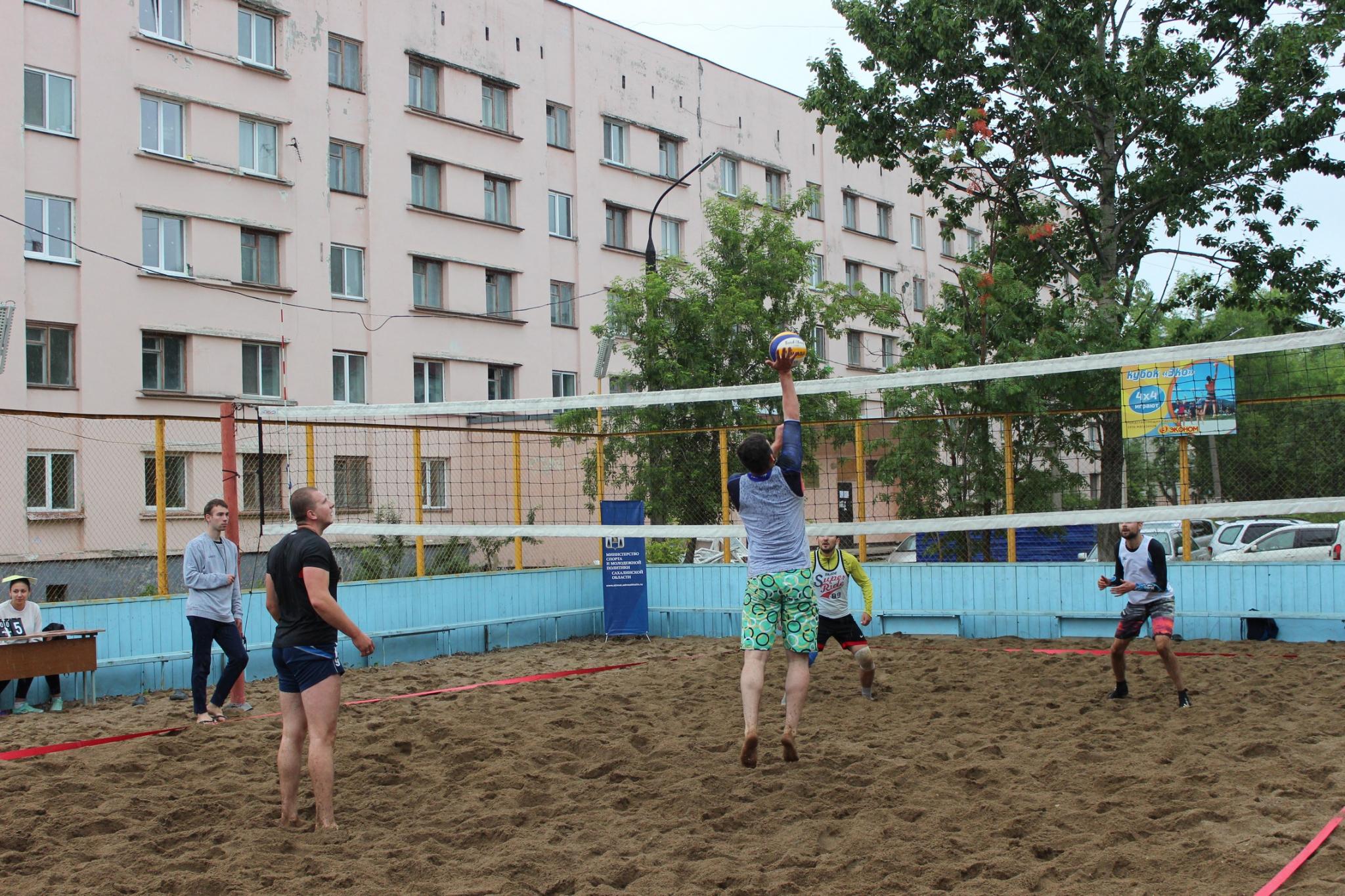 Первый этап чемпионата области по пляжному волейболу