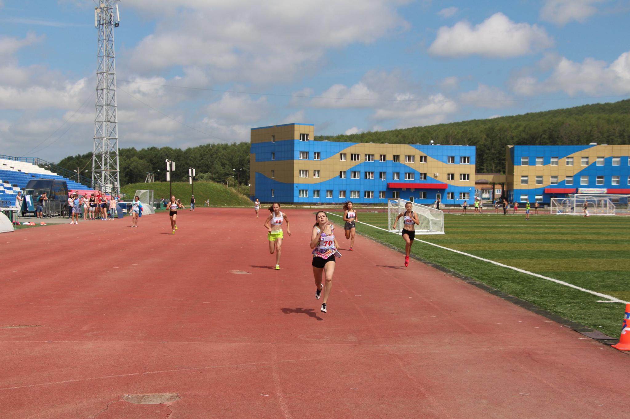 Открытое первенство СШ ЛВС по легкой атлетике