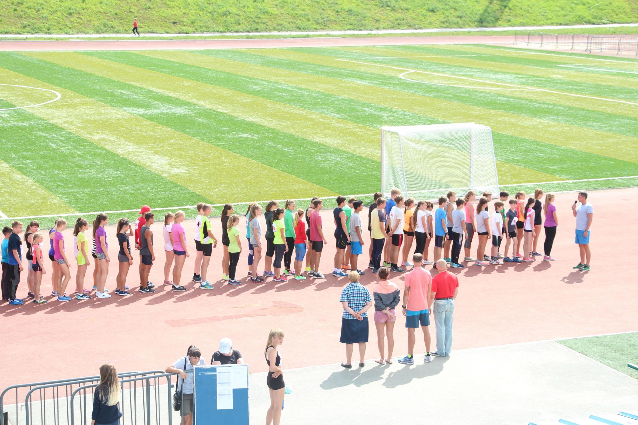 Открытое первенство СШ ЛВС по легкой атлетике