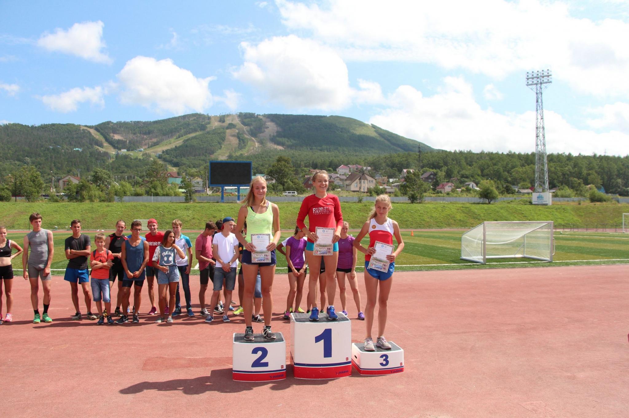 Открытое первенство СШ ЛВС по легкой атлетике