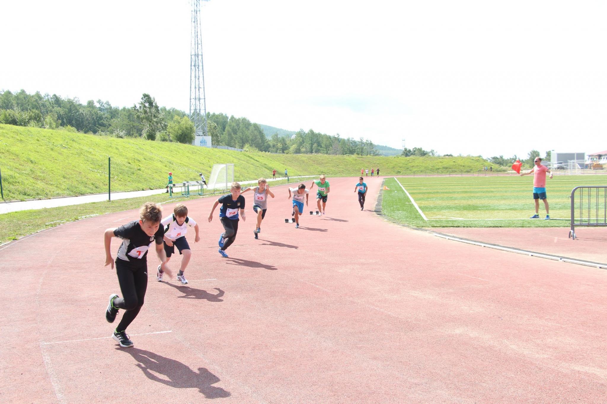 Открытое первенство СШ ЛВС по легкой атлетике