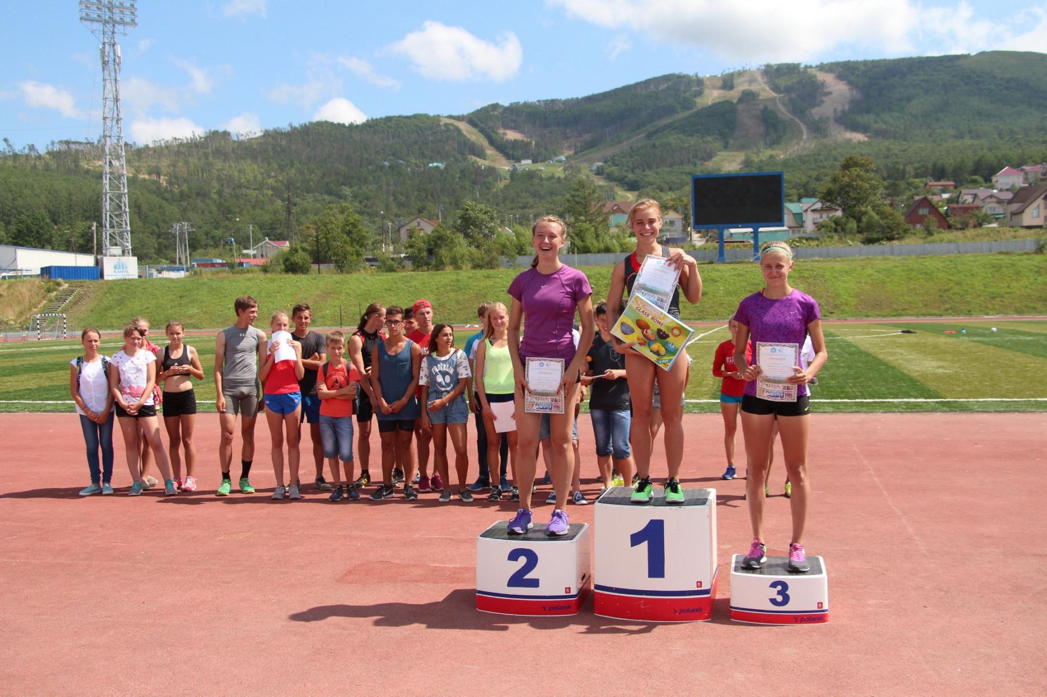 Открытое первенство СШ ЛВС по легкой атлетике