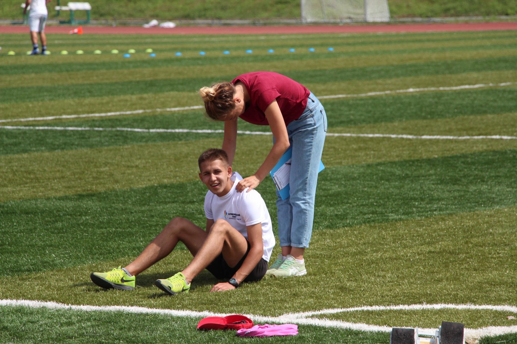 Открытое первенство СШ ЛВС по легкой атлетике