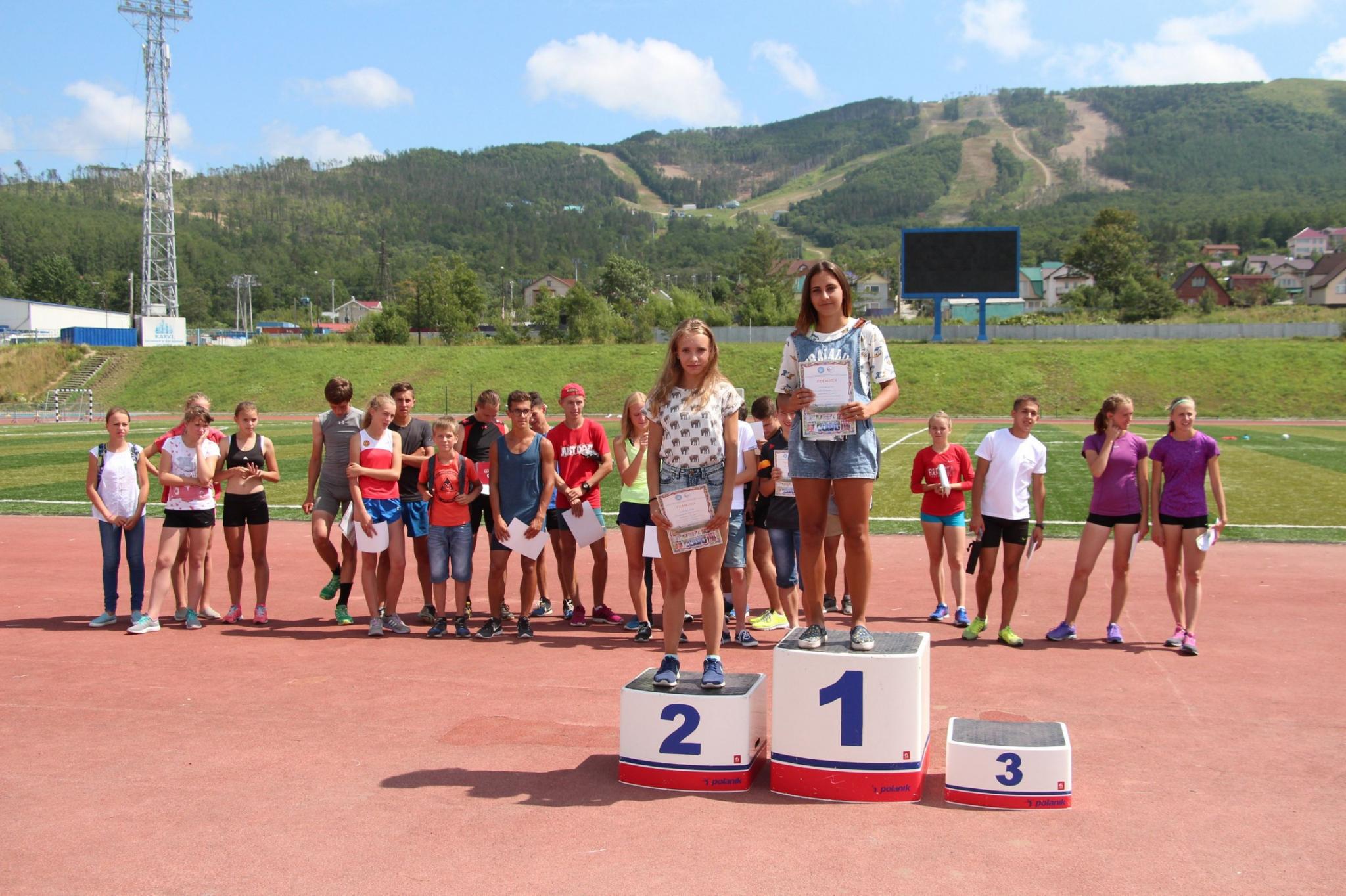 Открытое первенство СШ ЛВС по легкой атлетике