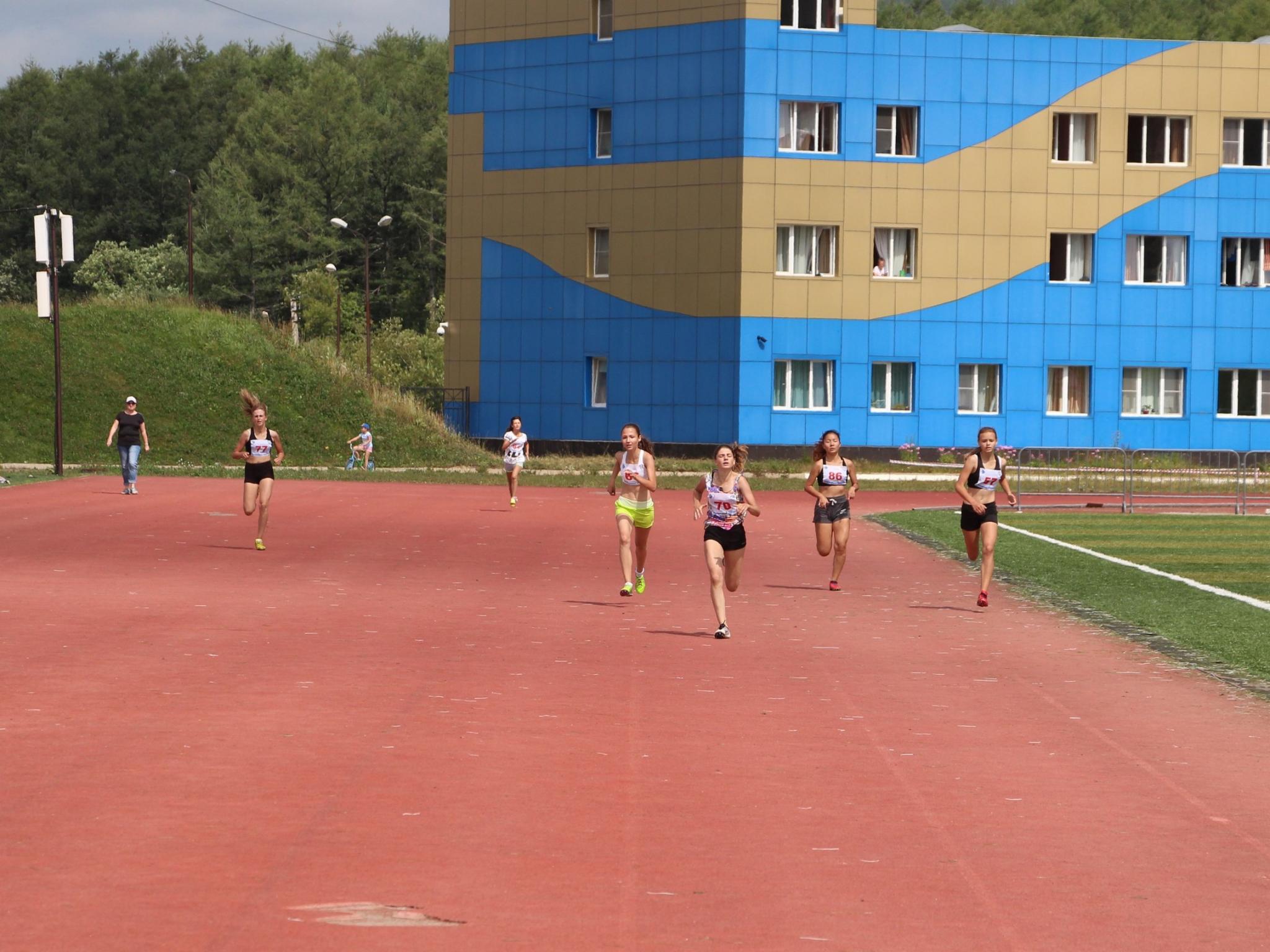 Открытое первенство СШ ЛВС по легкой атлетике