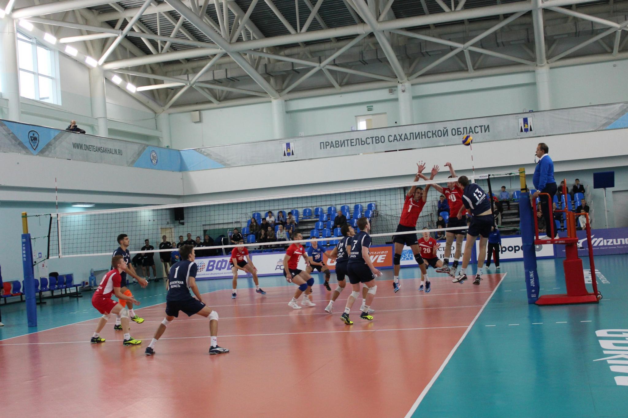 Матч «Элвари Сахалин» - «Подмосковье» (10.10.2016)