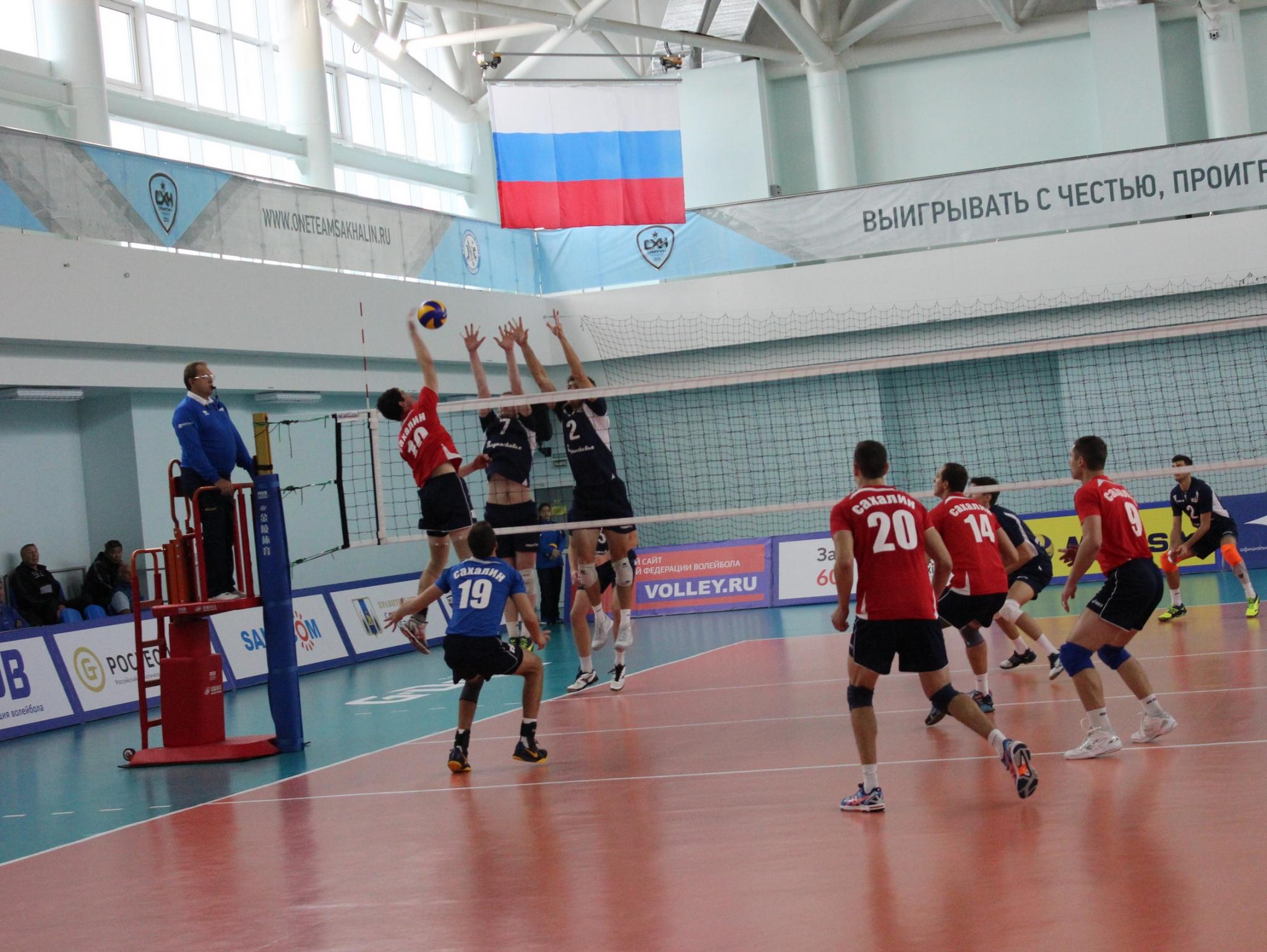 Матч «Элвари Сахалин» - «Подмосковье» (10.10.2016)