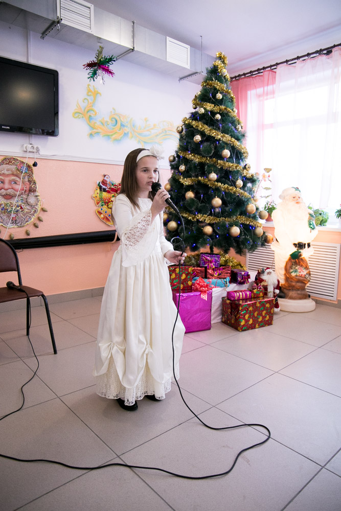 ХК ПСК "Сахалин" в гостях в Троицком детском доме
