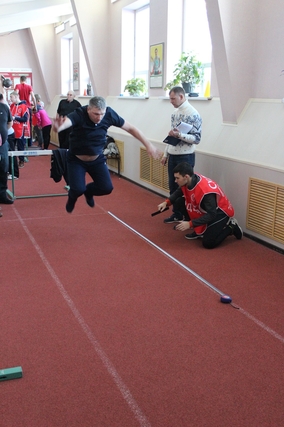 Выполнение нормативов ГТО сотрудниками компании "Газпром трансгаз Томск"