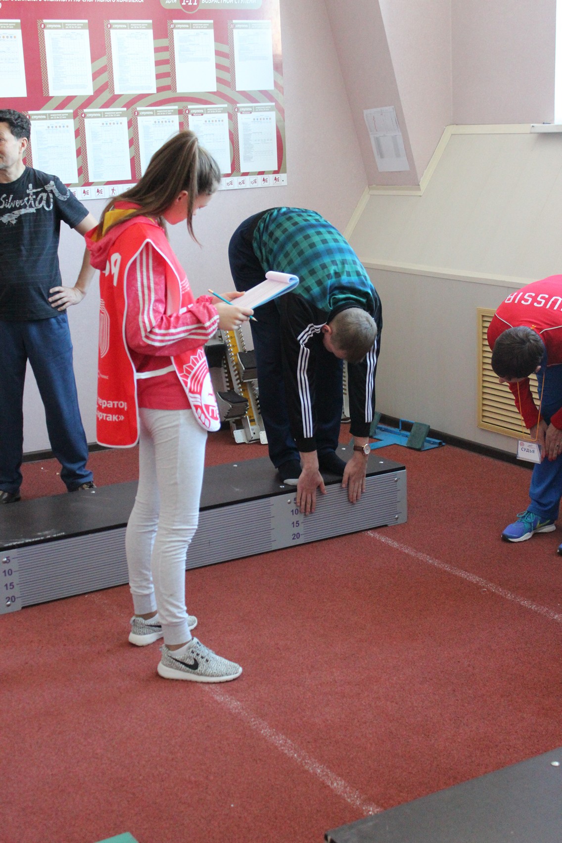 Выполнение нормативов ГТО сотрудниками компании "Газпром трансгаз Томск"