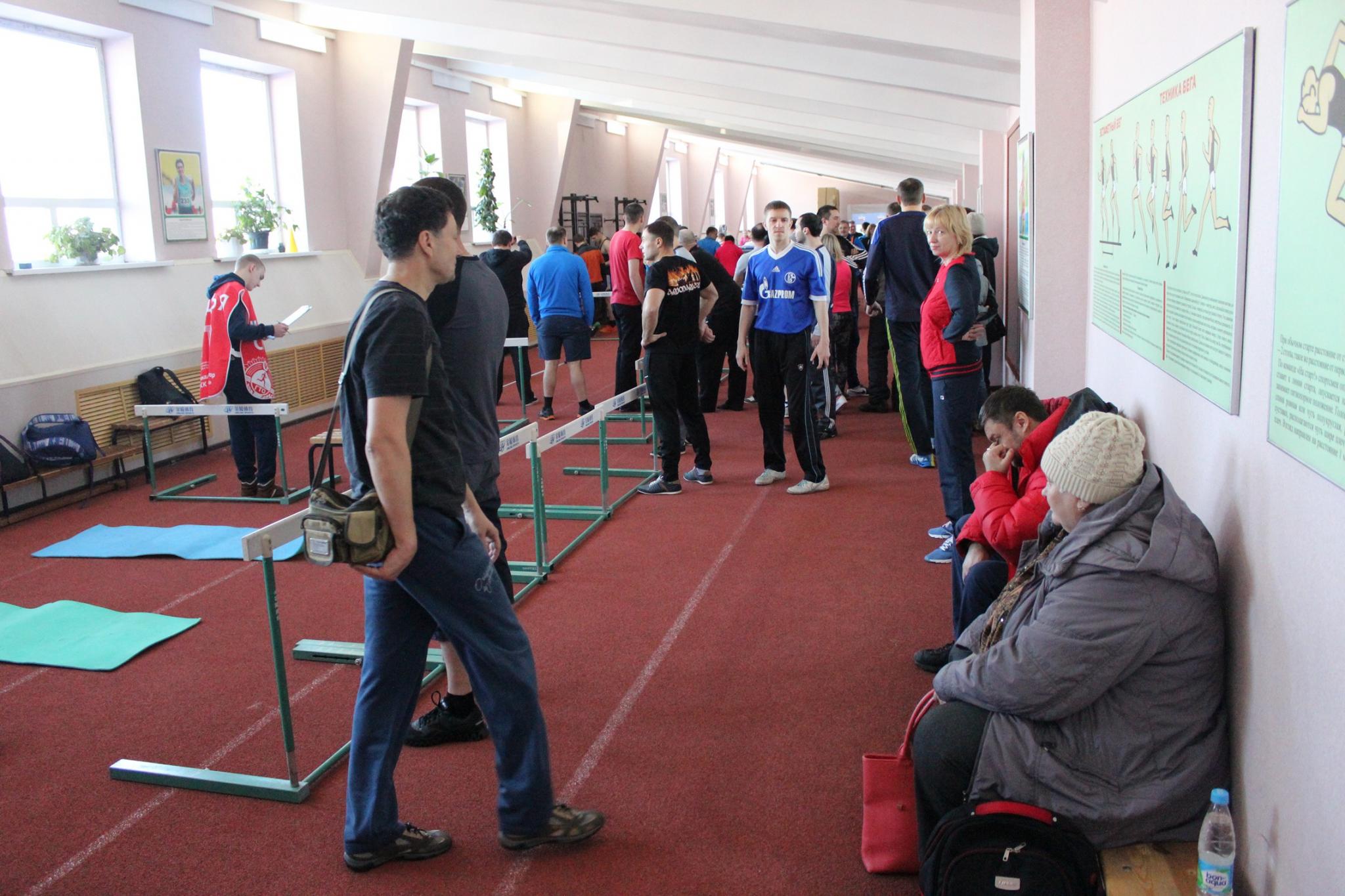 Выполнение нормативов ГТО сотрудниками компании "Газпром трансгаз Томск"