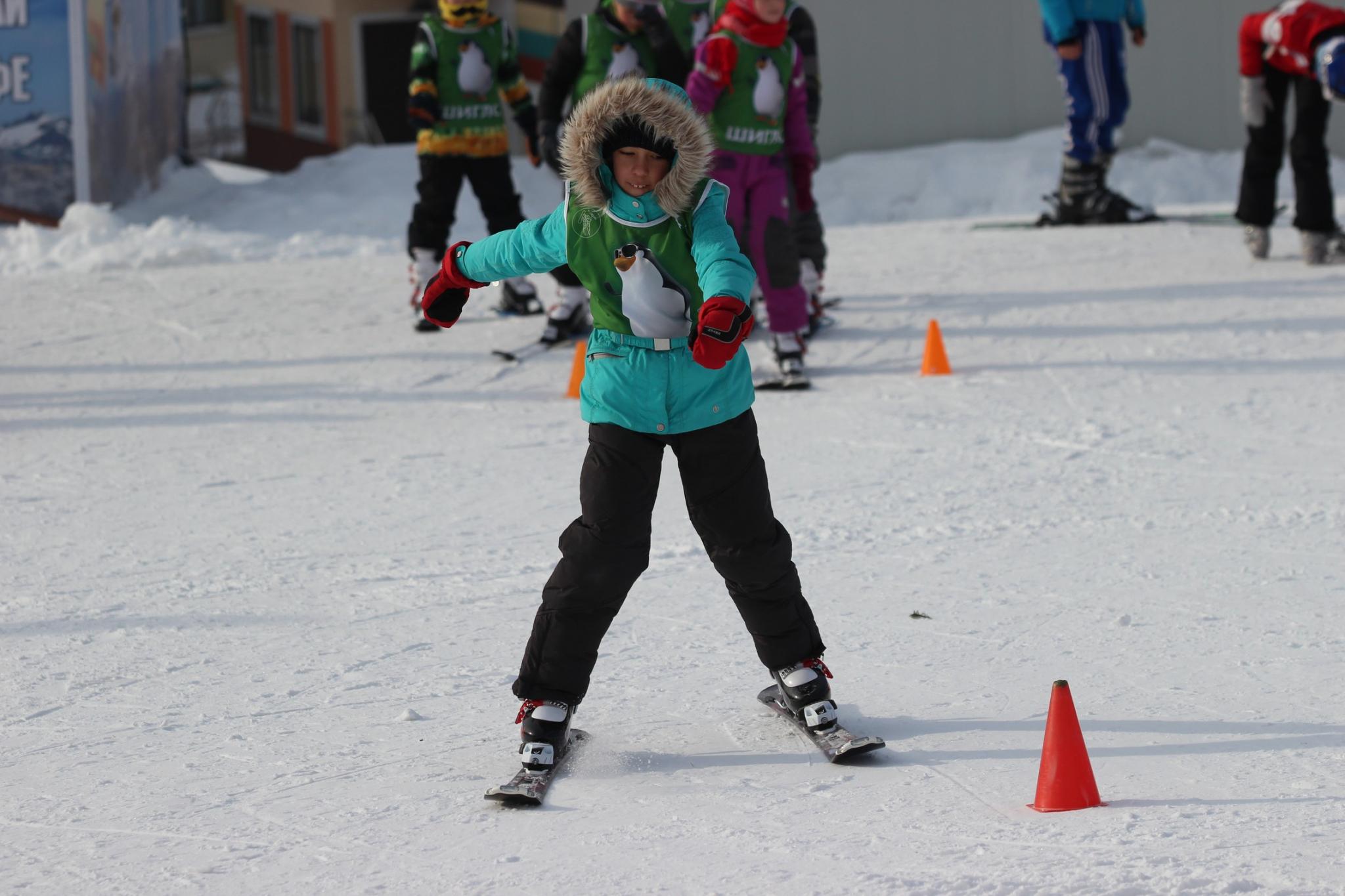 Старт проекта "Горные лыжи в школу"
