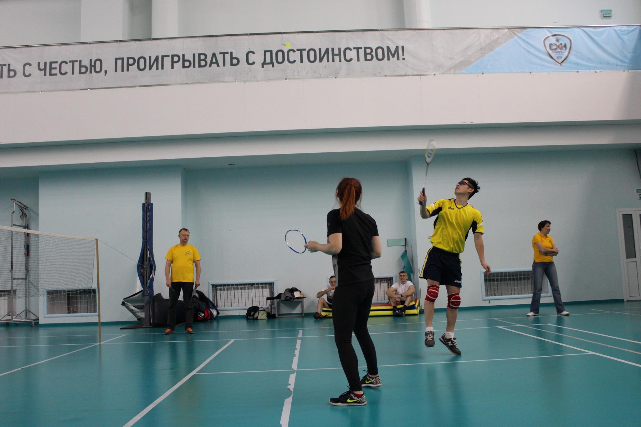 Турнир по бадминтону в рамках VI Спартакиады ОИВ