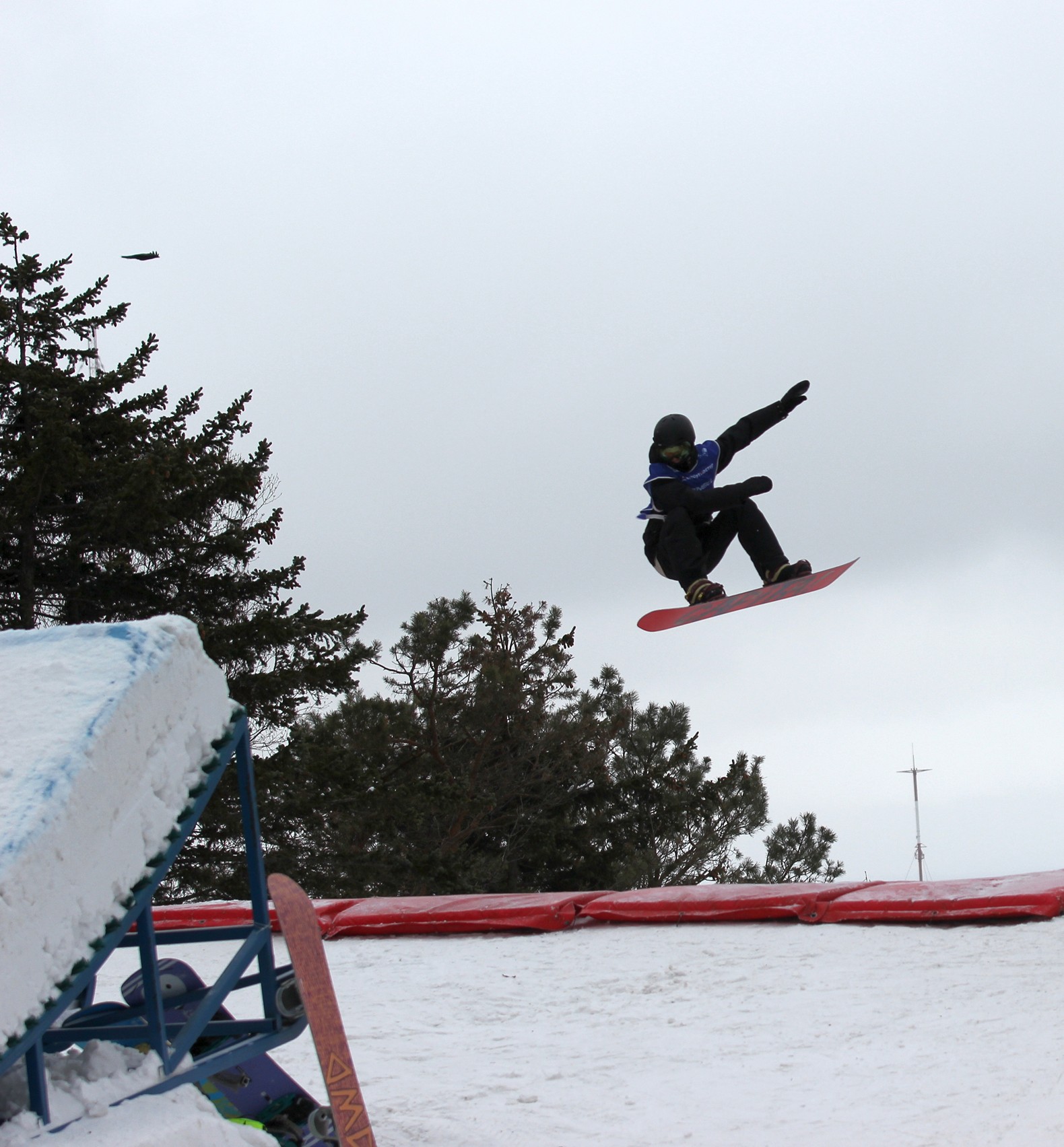 Этап Кубка России по сноуборду (биг-эйр)