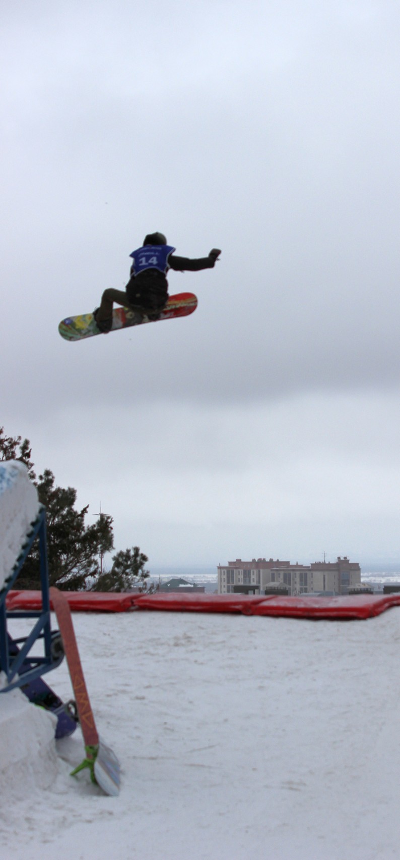 Этап Кубка России по сноуборду (биг-эйр)