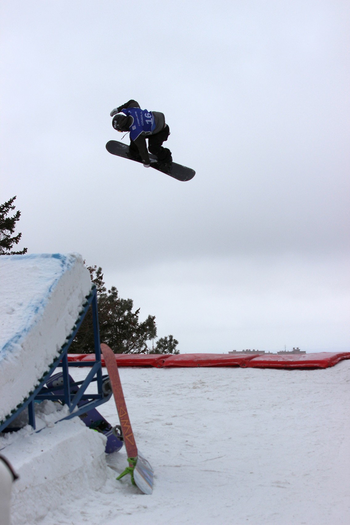 Этап Кубка России по сноуборду (биг-эйр)