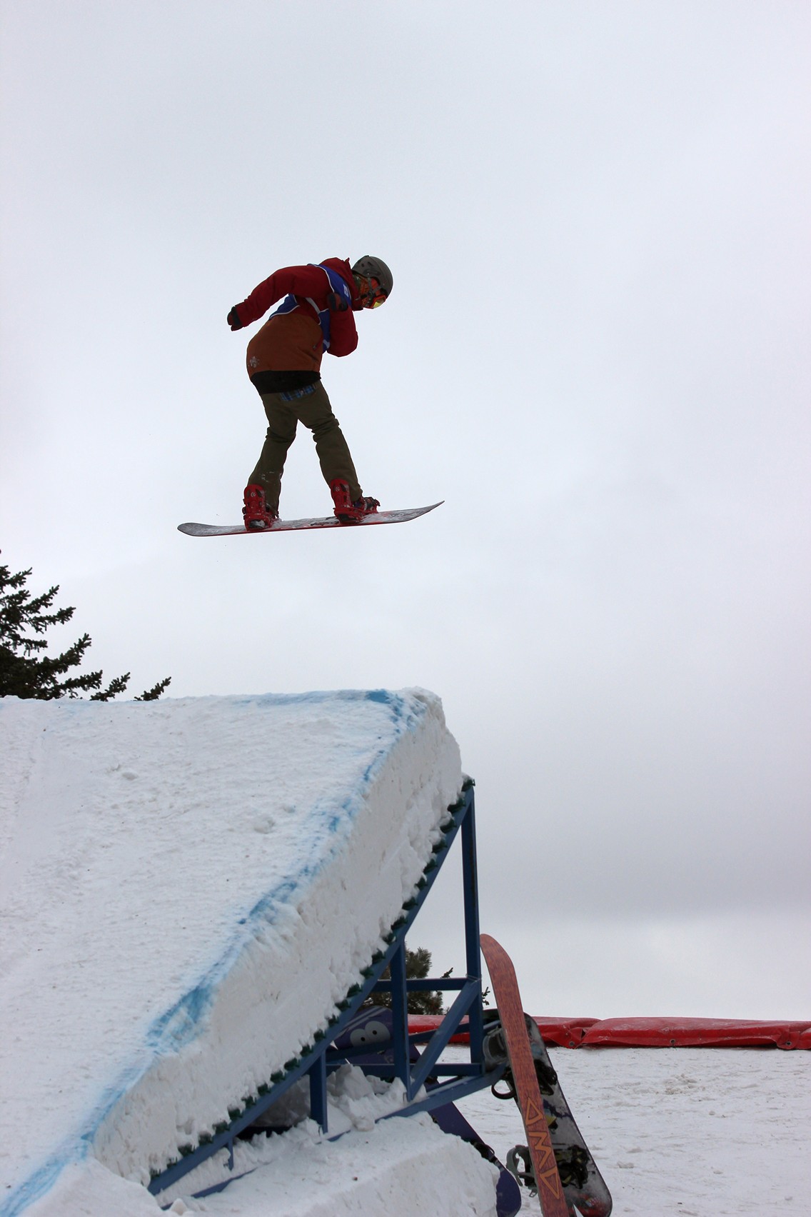 Этап Кубка России по сноуборду (биг-эйр)