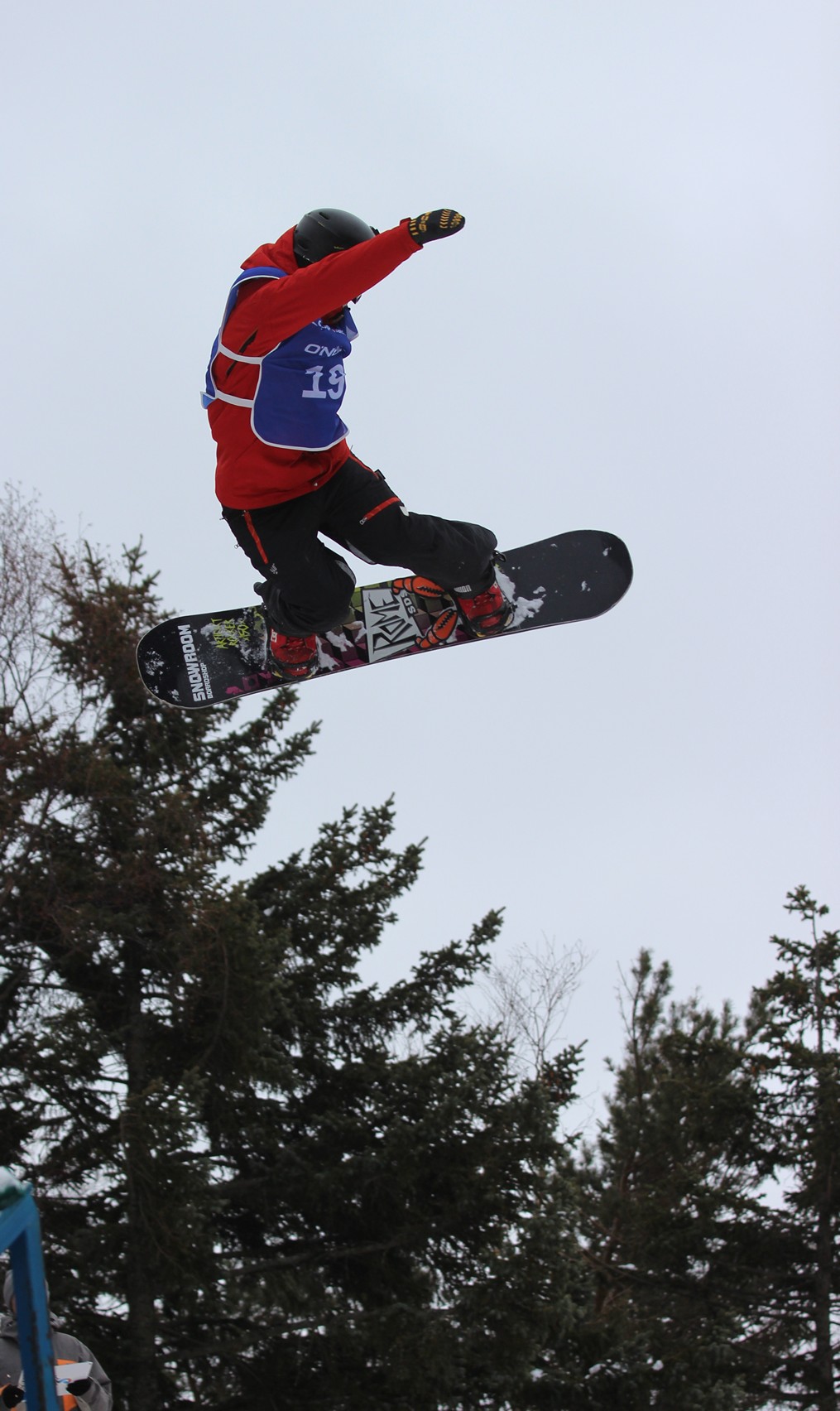 Этап Кубка России по сноуборду (биг-эйр)