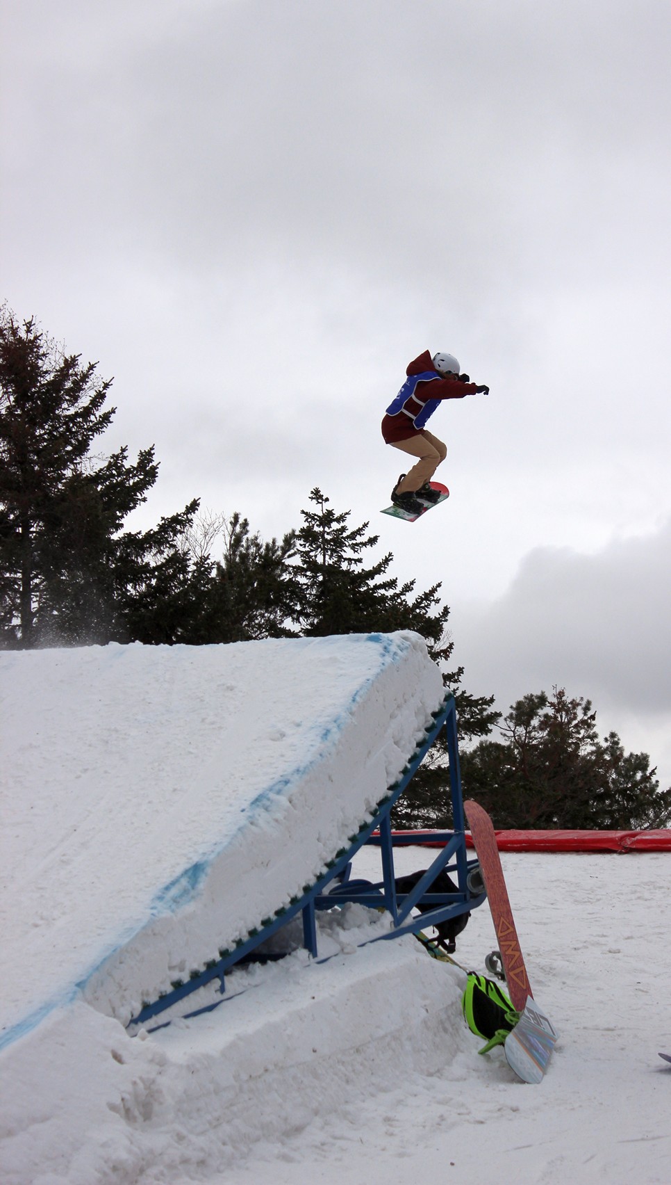 Этап Кубка России по сноуборду (биг-эйр)