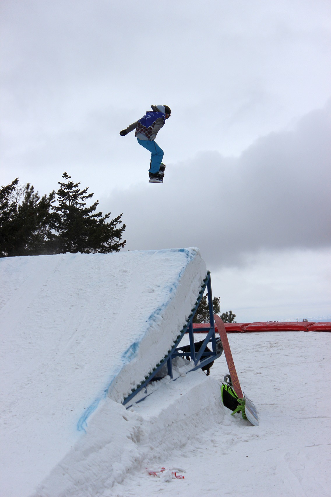 Этап Кубка России по сноуборду (биг-эйр)