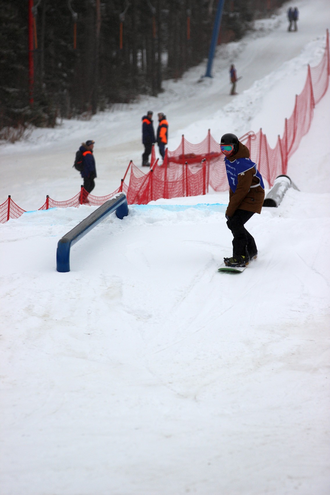 Этап Кубка России по сноуборду (слоупстайл)