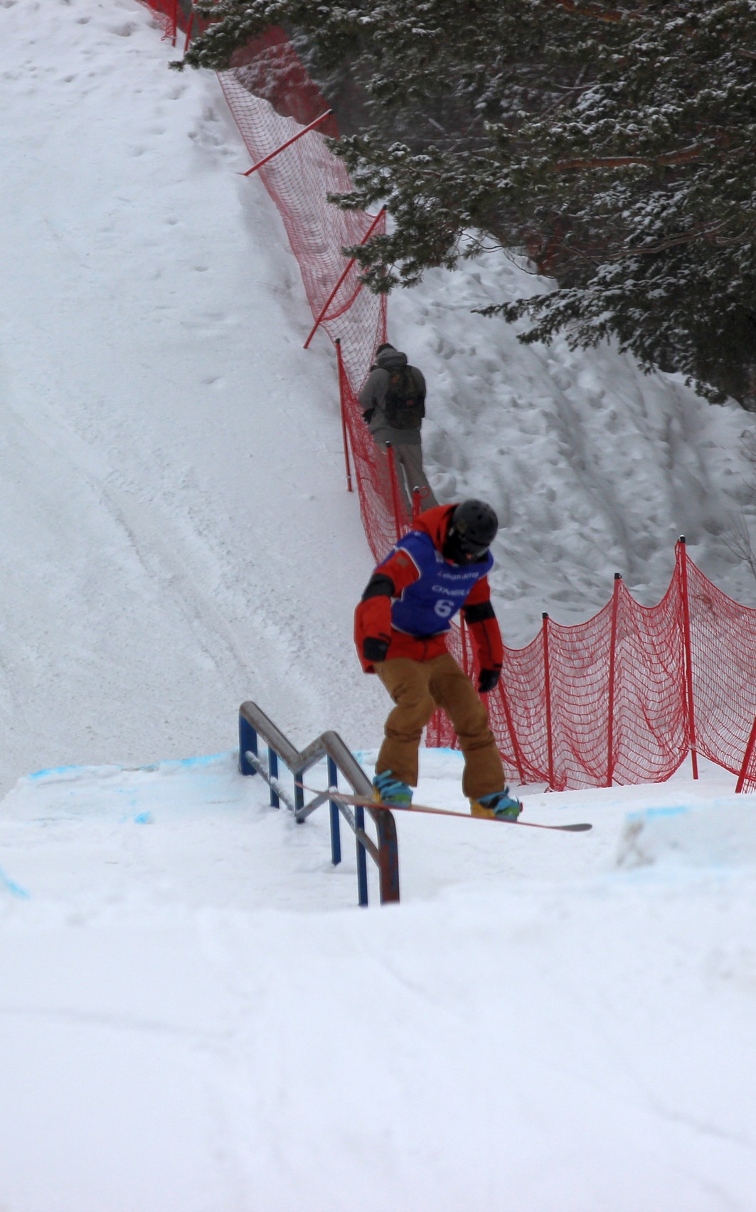 Этап Кубка России по сноуборду (слоупстайл)
