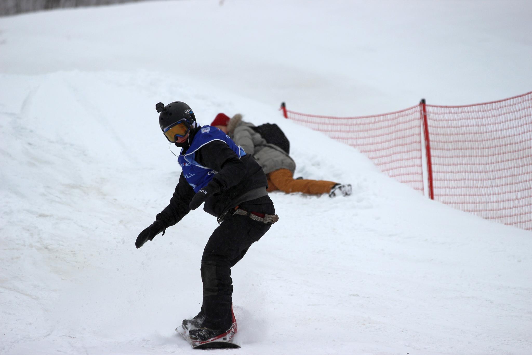 Этап Кубка России по сноуборду (слоупстайл)