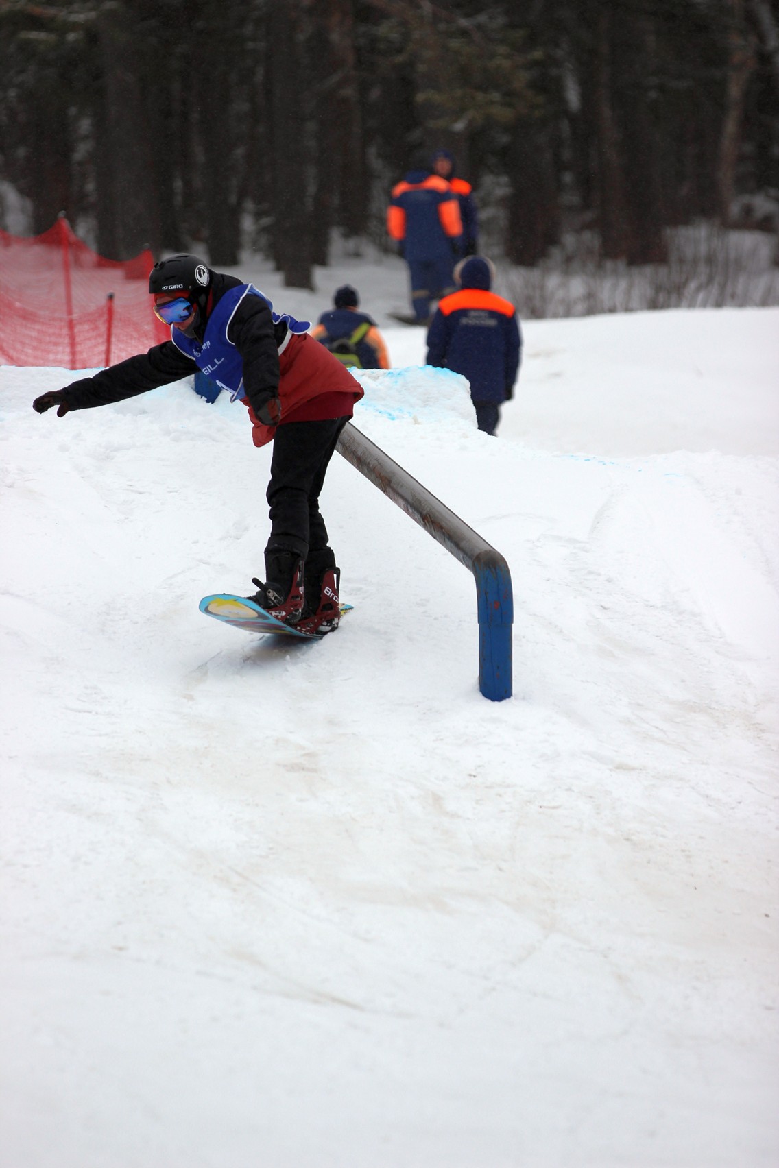 Этап Кубка России по сноуборду (слоупстайл)