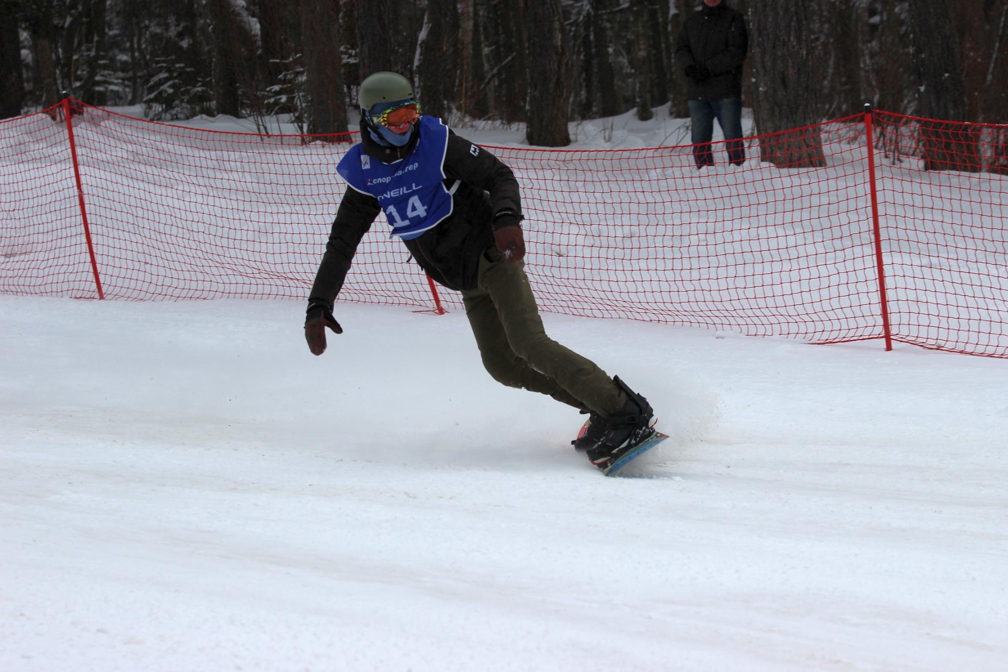 Этап Кубка России по сноуборду (слоупстайл)