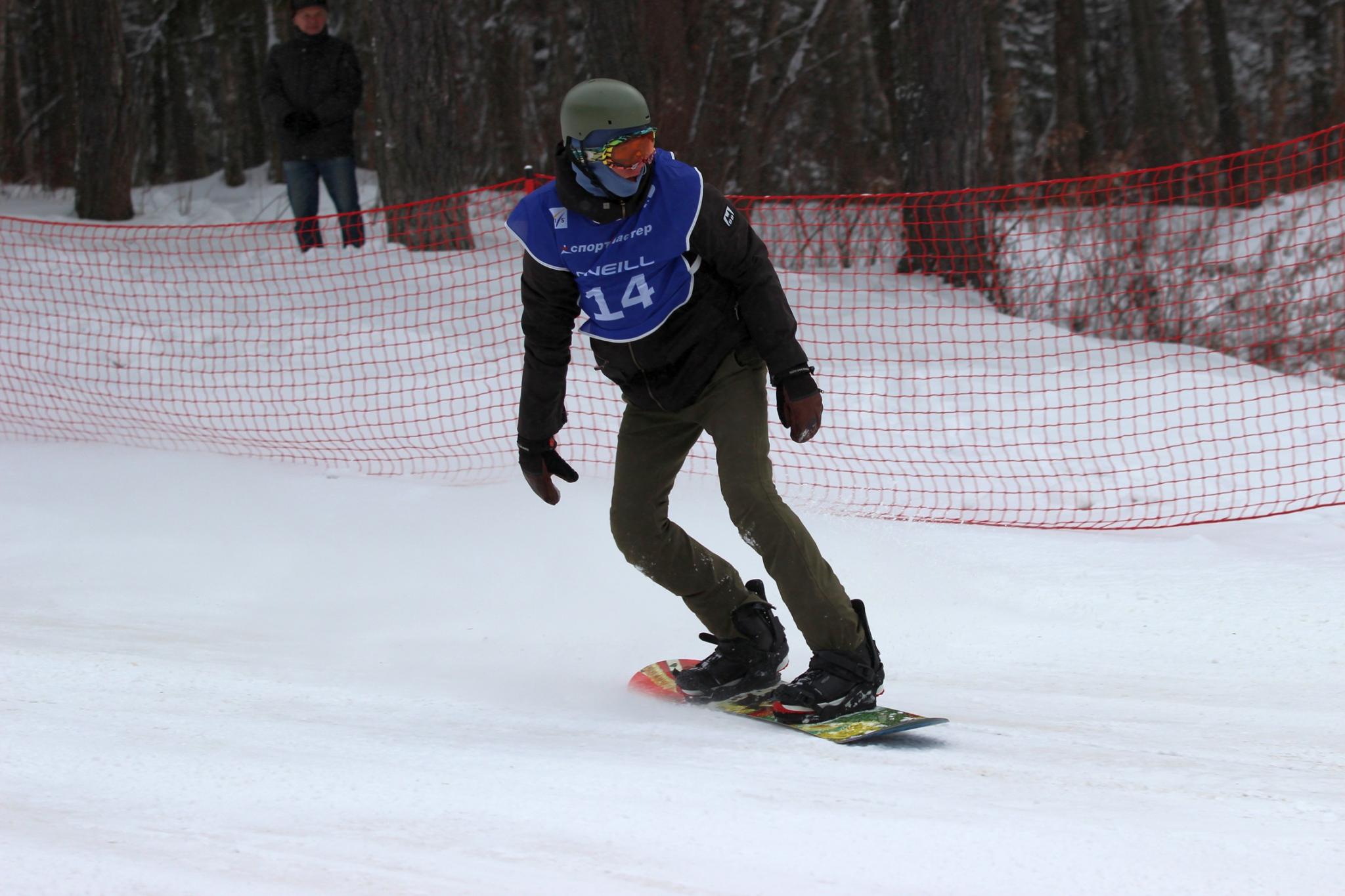 Этап Кубка России по сноуборду (слоупстайл)