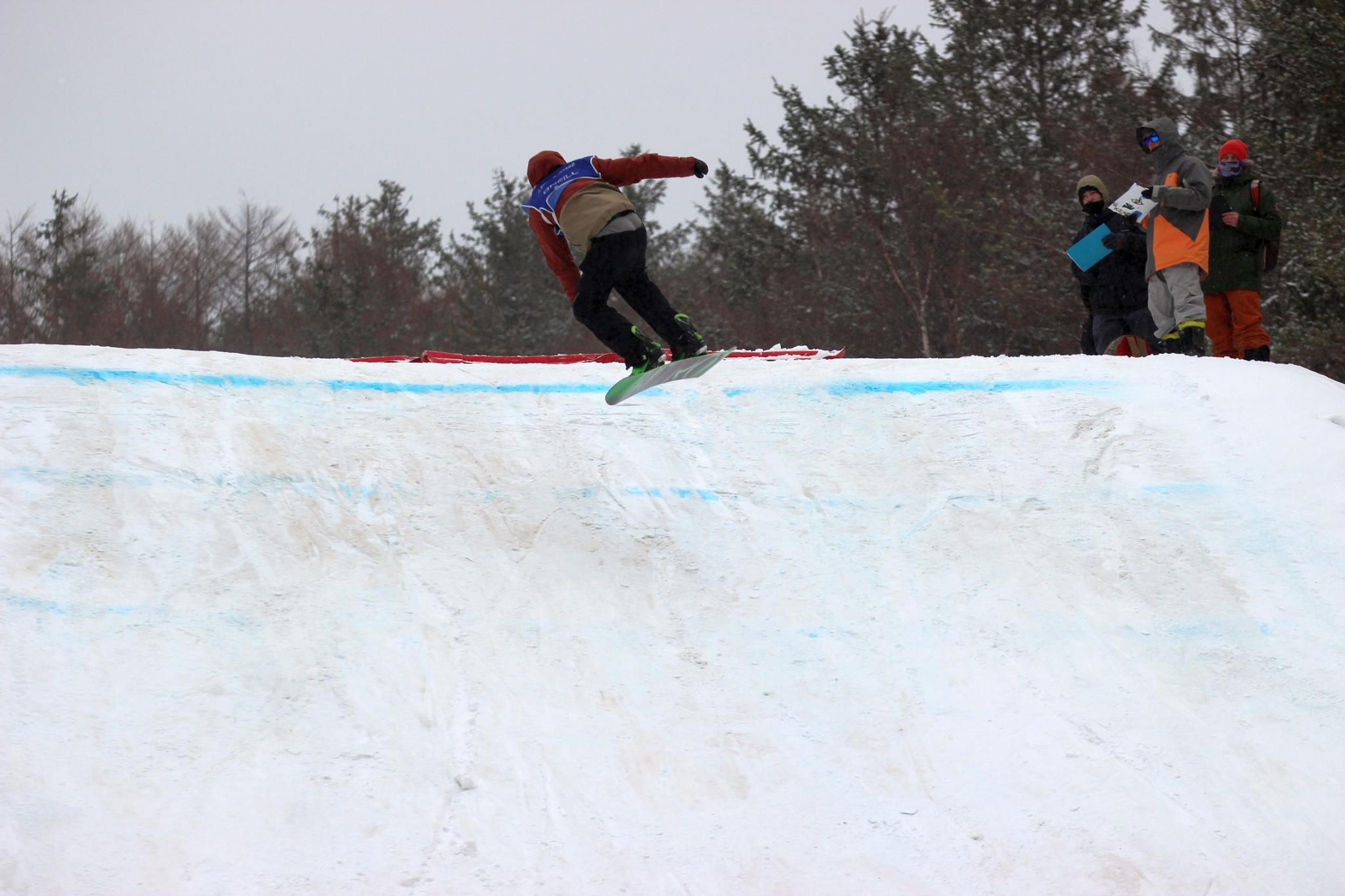 Этап Кубка России по сноуборду (слоупстайл)